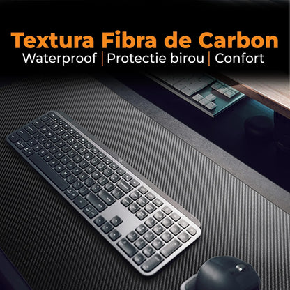 Mousepad gaming XXL Timebox, 90 x 45 cm, impermeabil