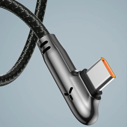 Cablu de Incarcare si Transfer de Date, Fast Charge 60W, USB-C la Type-C, Negru - 221.ro