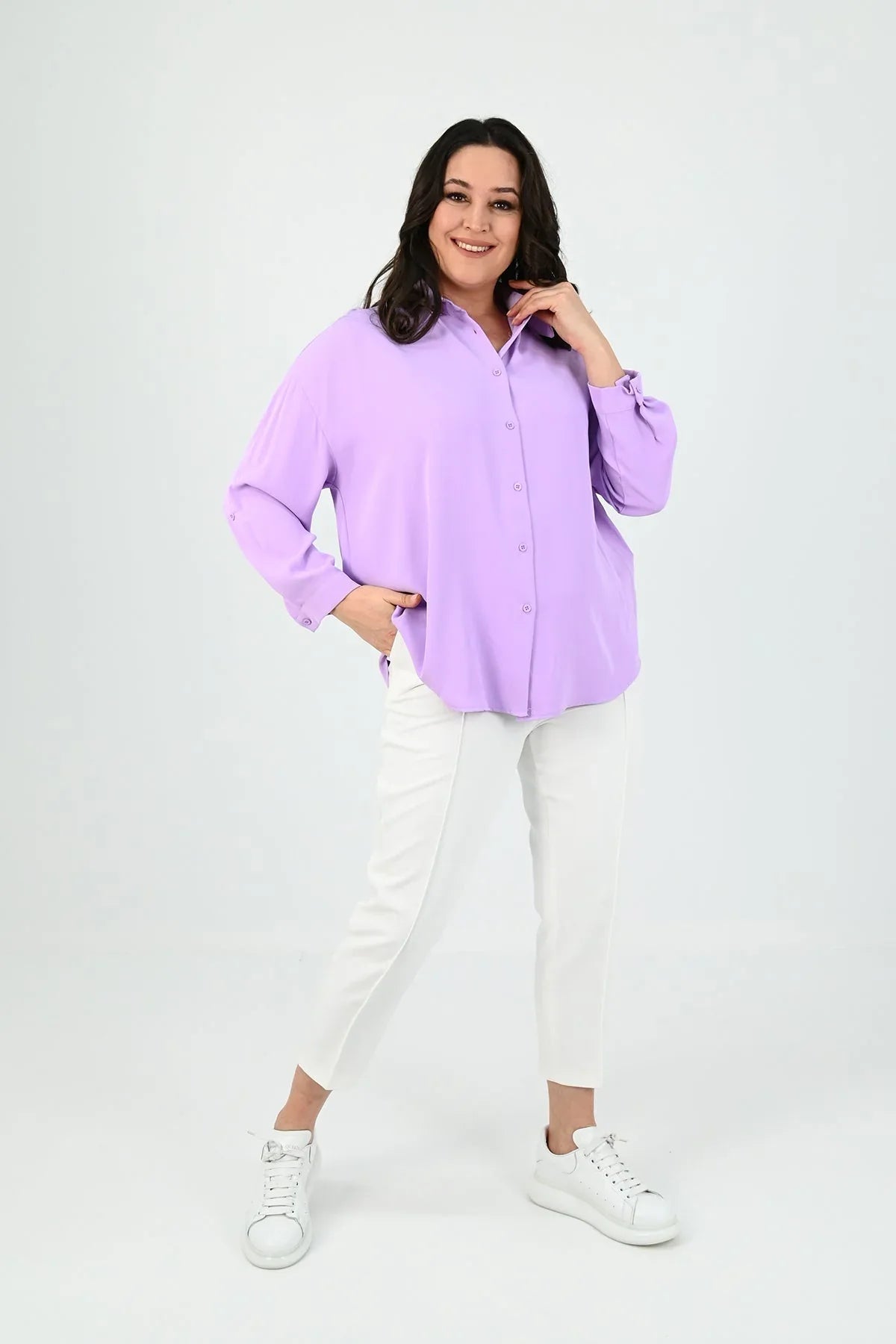 Camasa dama OVERSIZE marimi mari 1709-24