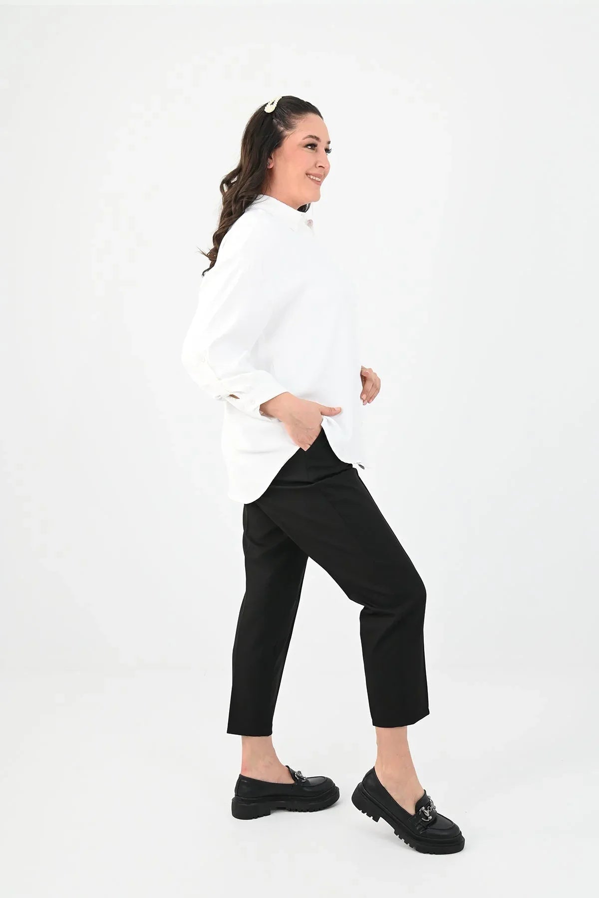 Camasa dama OVERSIZE marimi mari 1709-24