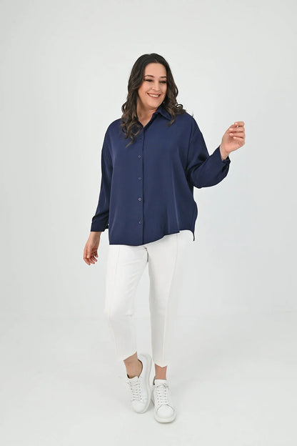 Camasa dama OVERSIZE marimi mari 1709-24