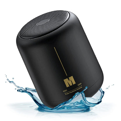 Boxa portabila cu lumini RGB, Bluetooth, Sunet surround 360, 1200mah, Negru