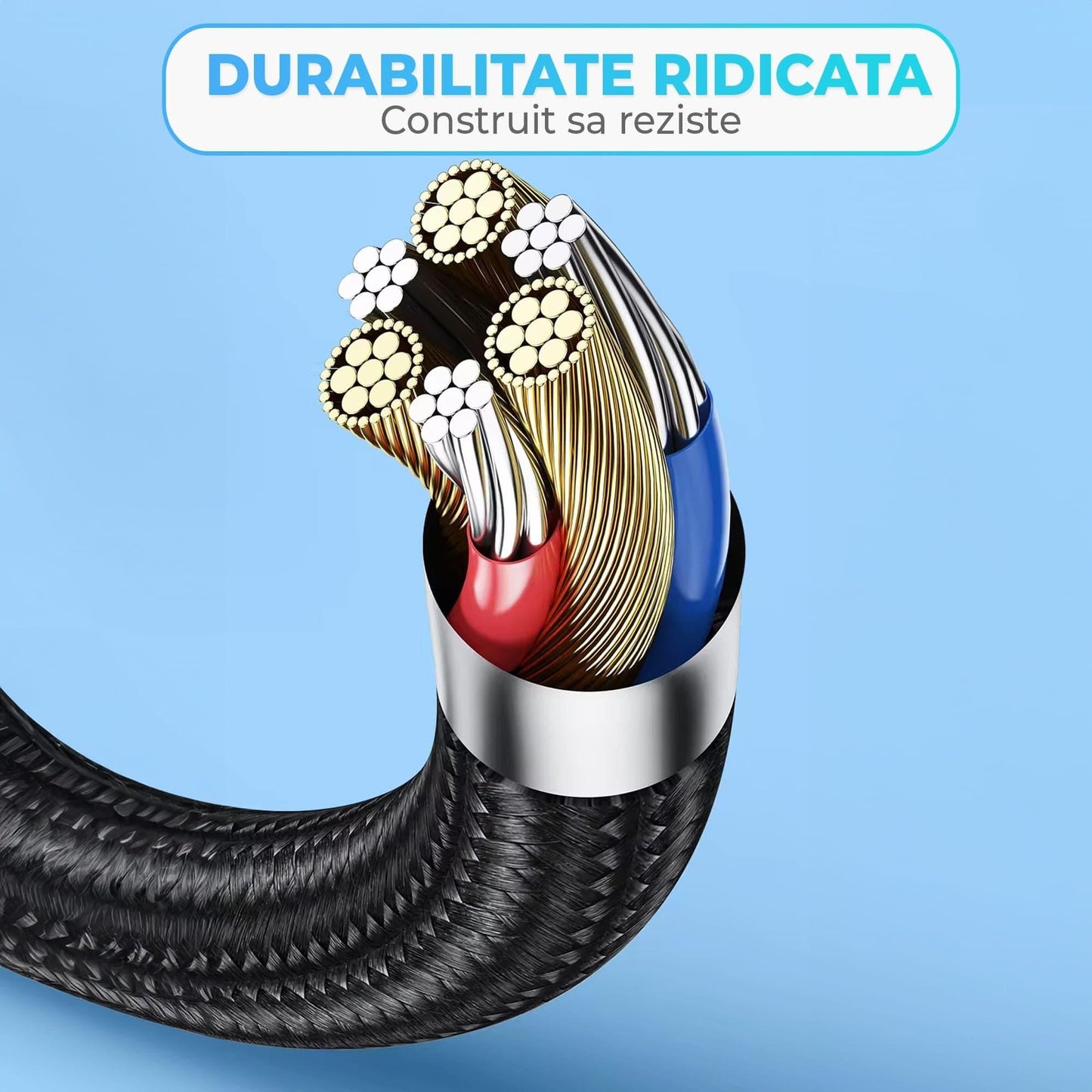 Cablu de Incarcare si Transfer de Date, Timebox, Fast Charge 100W, Unghi 90°, 480Mbps, 2m, LED Inteligent, USB-C la Type-C, Compatibil Macbook, Android, Samsung, Huawei, Xiaomi, Negru - 221.ro