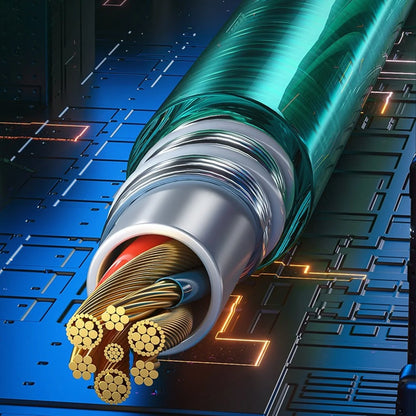 Cablu de Incarcare si Transfer de Date 100W, Timebox, Fast Charge, 480Mbps, 1m, USB-C la Type-C, Turcoaz - 221.ro