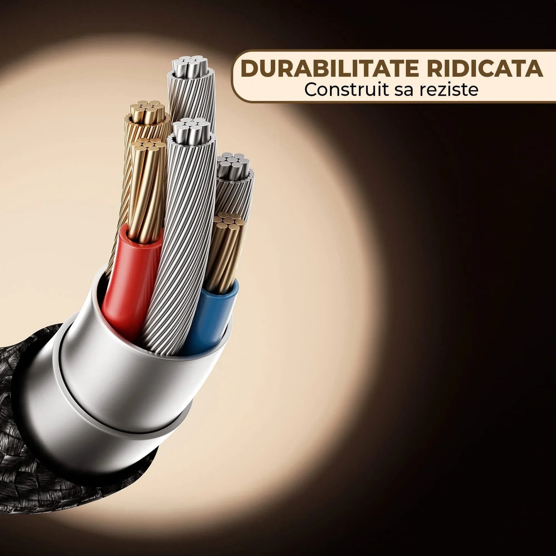 Cablu de Incarcare si Transfer de Date 100W, Timebox, Fast Charge, 480Mbps, 1,8m, LED Inteligent, Nylon, USB-C la Type-C, Negru - 221.ro