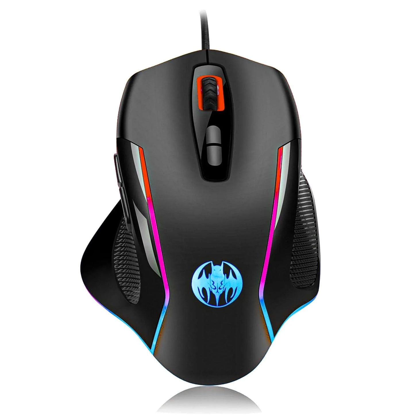 Mouse gaming Jiggler Timebox, RGB, 3 trepte DPI, USB, 4 GHz, RGB Led, Negru