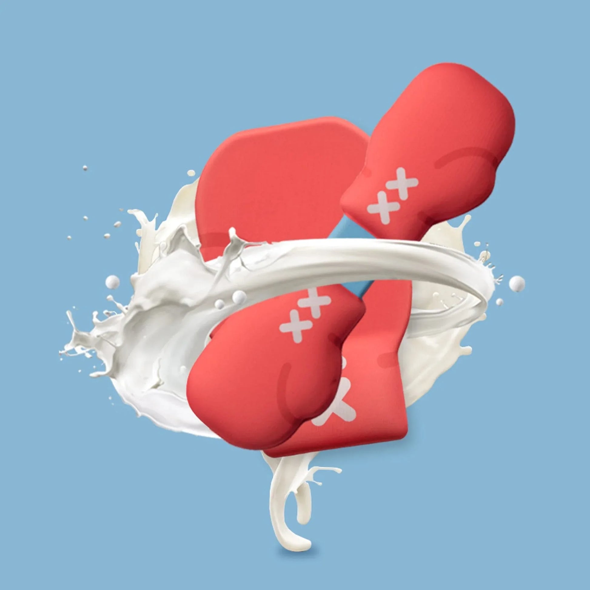 Mousepad ergonomic, spuma cu memorie pentru sustinere incheietura mana cu Wrist Rest pentru tastatura si mouse, Baza anti-derapanta, Stil manusi box - 221.ro