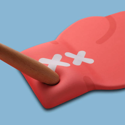 Mousepad ergonomic, spuma cu memorie pentru sustinere incheietura mana cu Wrist Rest pentru tastatura si mouse, Baza anti-derapanta, Stil manusi box - 221.ro