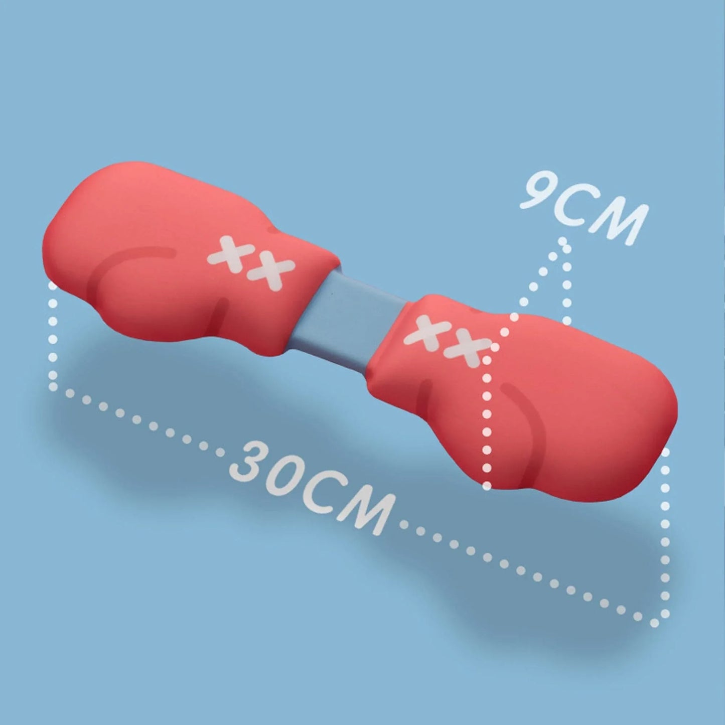 Mousepad ergonomic, spuma cu memorie pentru sustinere incheietura mana cu Wrist Rest pentru tastatura si mouse, Baza anti-derapanta, Stil manusi box - 221.ro