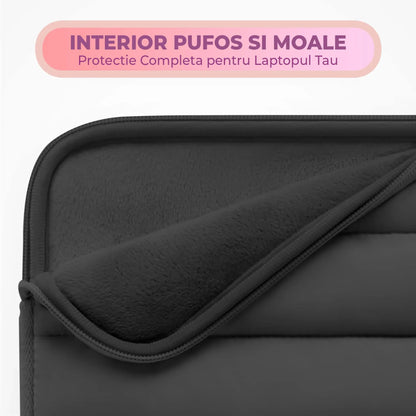 Geanta Laptop portabila Timebox, 14'', 15'', 16" inch, Ultrabook, Negru