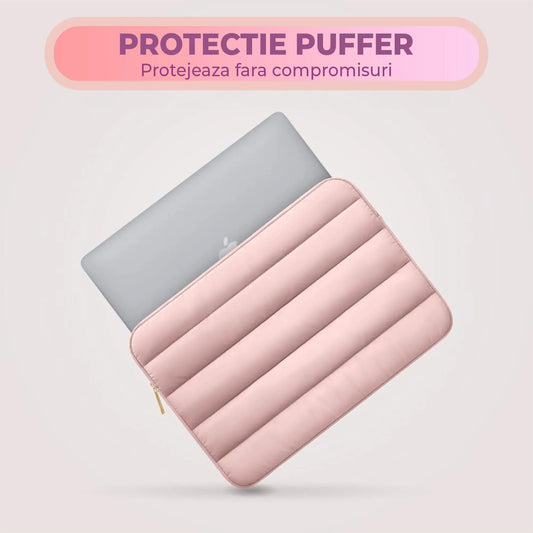 Geanta Laptop portabila Timebox, 14'', 15'', 16" inch, Ultrabook, Roz