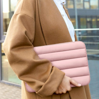 Geanta Laptop portabila Timebox, 14'', 15'', 16" inch, Ultrabook, Roz