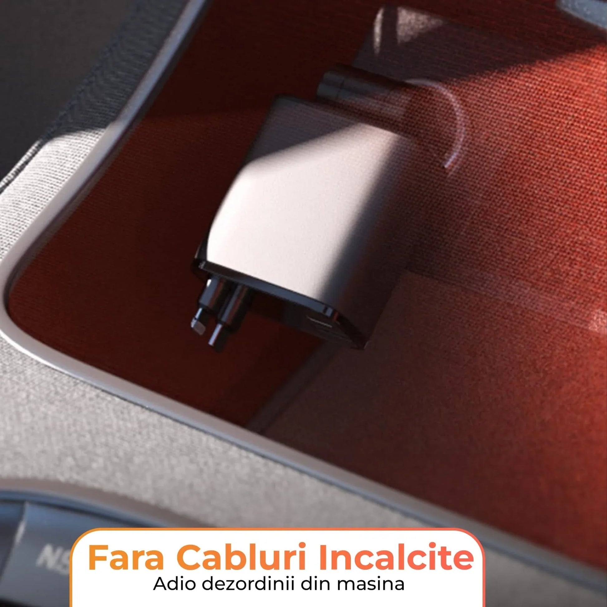 Incarcator auto 66W Super Fast Charge 4 in 1, Timebox, Cablu Retractabil Type-C + USB-C, Mufa USB, USB-C, Afisaj LED, Universal, Compatibil iPhone 15, Samsung, Huawei, Design Compact - 221.ro