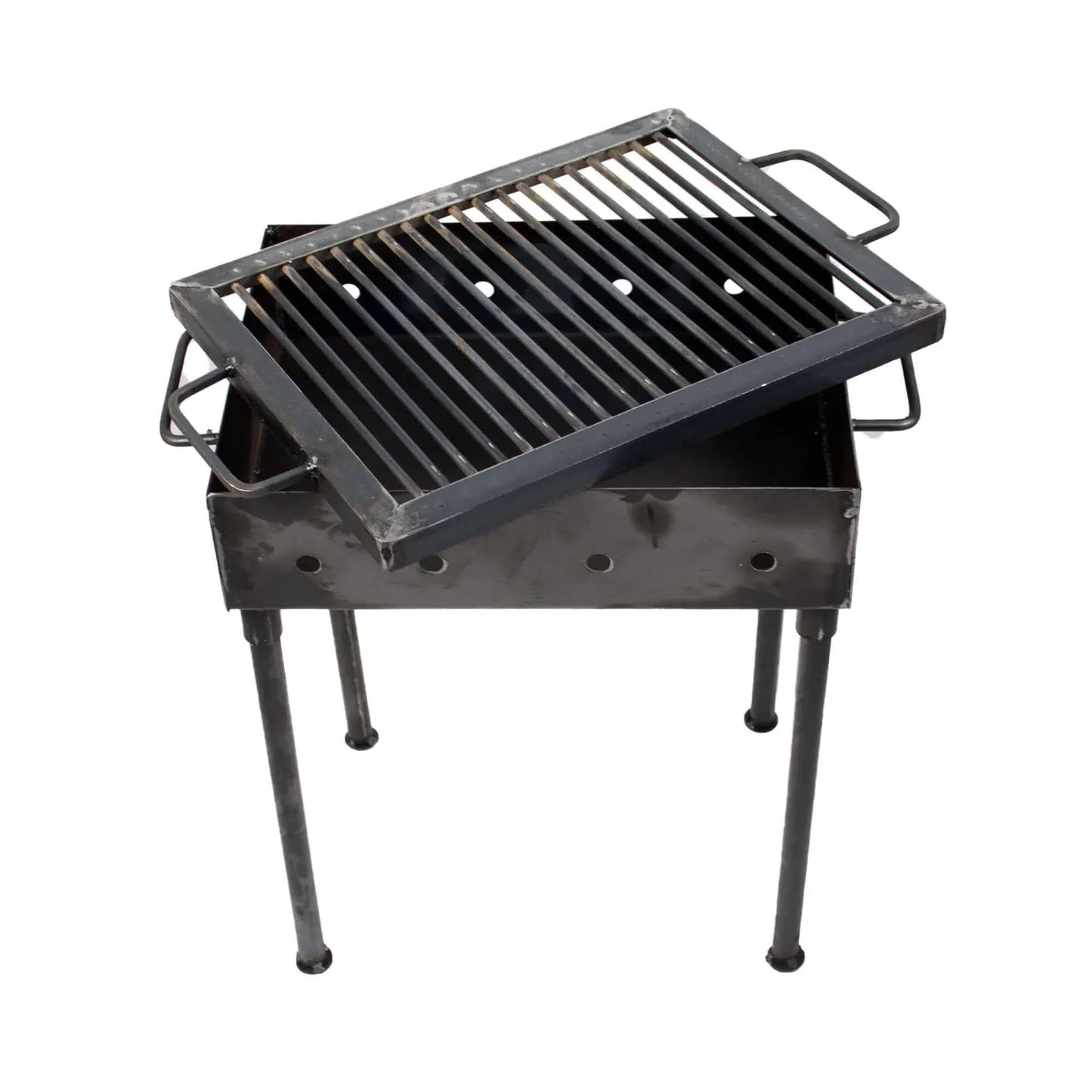 Gratar metalic pe carbuni 40x30 cm / 5207 - 221.ro