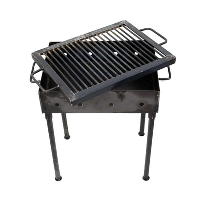 Gratar metalic pe carbuni 40x30 cm / 5207 - 221.ro