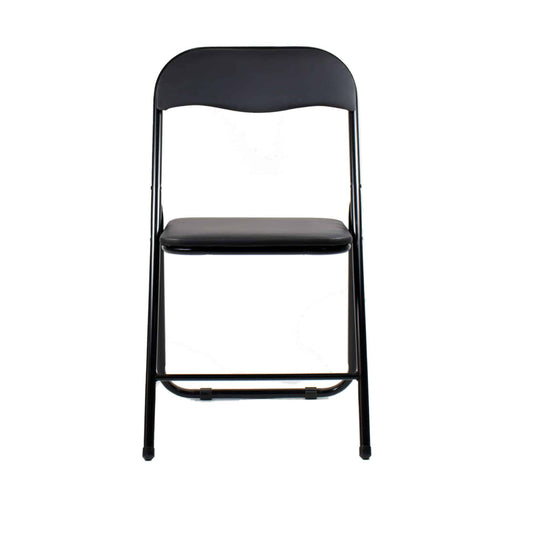 Scaun bucatarie, living, terasa tapitat negru pliant / DSY 1115