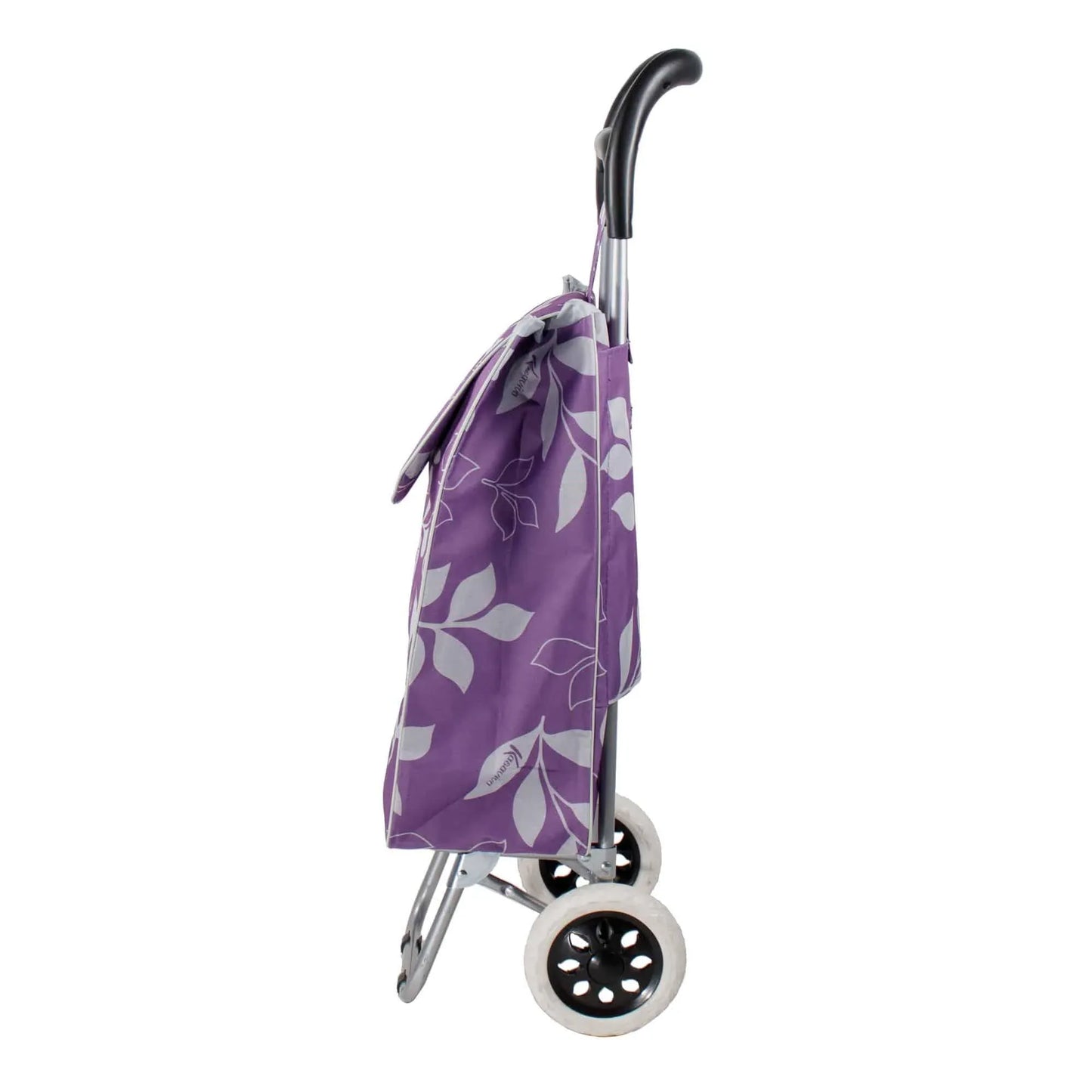 Carucior pentru cumparaturi cu 2 roti din plastic si cadru metalic / ZLN 5587 - 221.ro