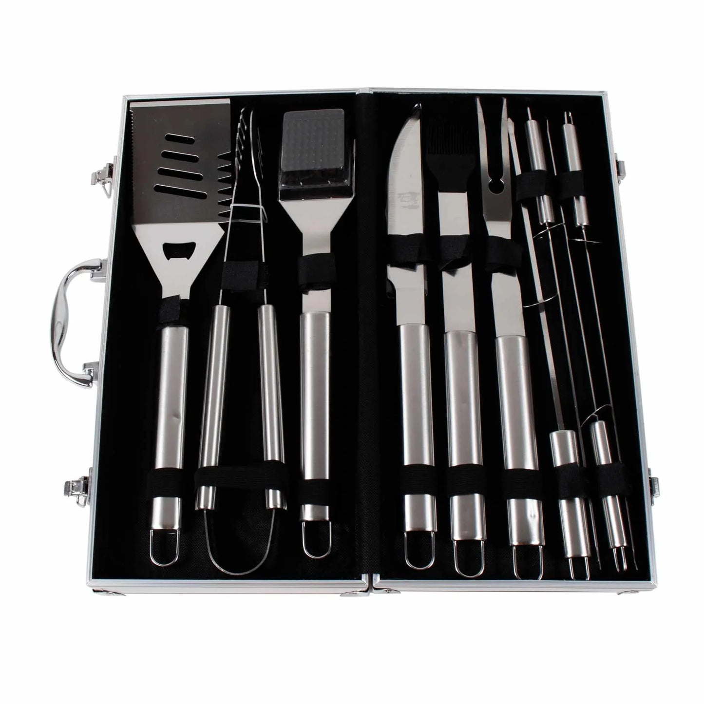 Set accesorii 10 piese gratar cu diplomat de aluminiu / 842 - 221.ro