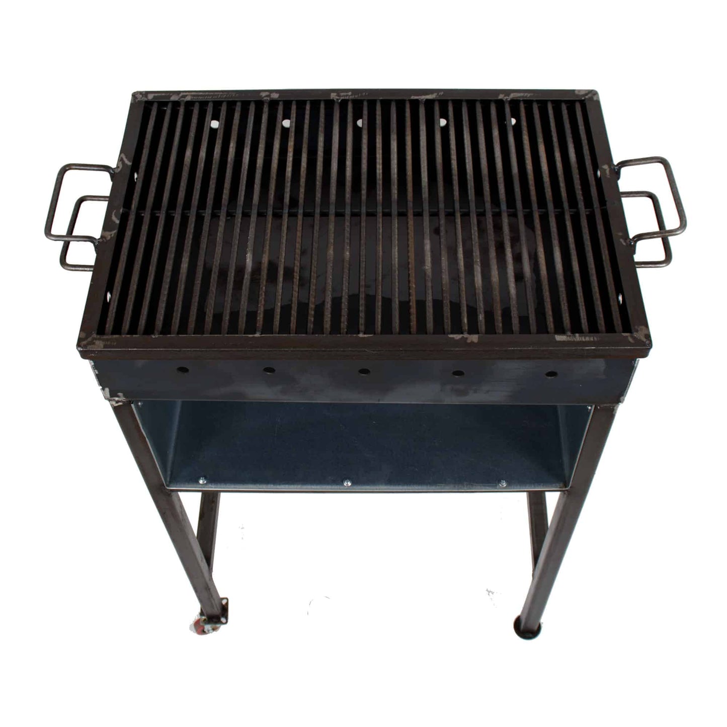 Gratar metalic pe carbuni 62x43x92 cm / 4878