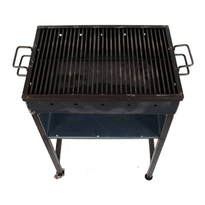 Gratar metalic pe carbuni 62x43x92 cm / 4878