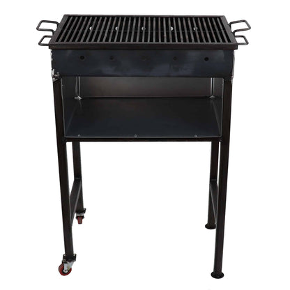 Gratar metalic pe carbuni 62x43x92 cm / 4878