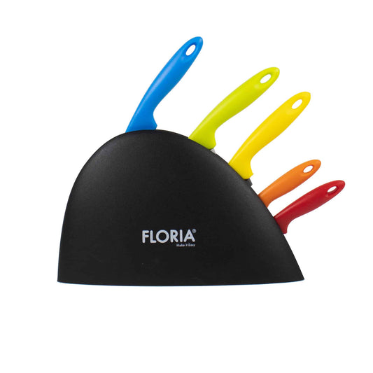 Set cutite bucatarie 6 piese cu suport / ZLN 1150