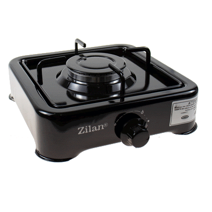 Aragaz 1 ochi, alimentare la butelie, culoare: negru / ZLN 0018_2