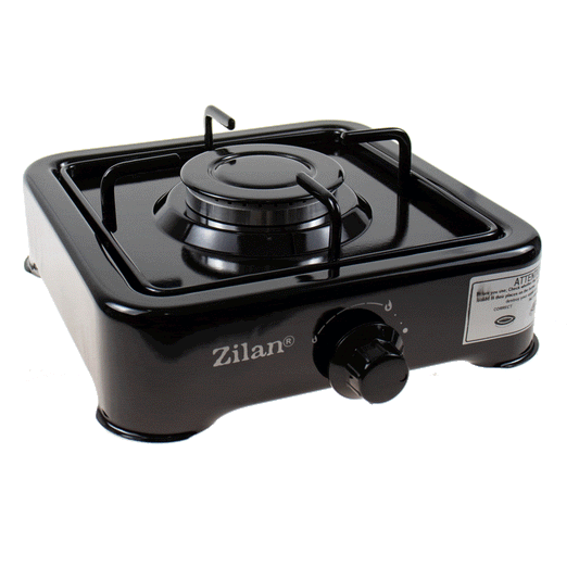 Aragaz 1 ochi, alimentare la butelie, culoare: negru / ZLN 0018_2