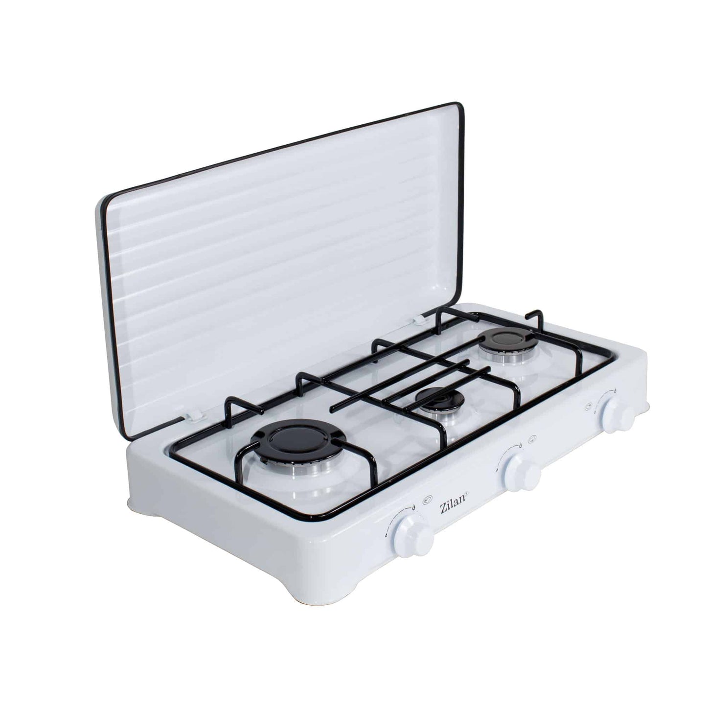 Aragaz 3 ochiuri, alimentare butelie, alb / ZLN 0032_1