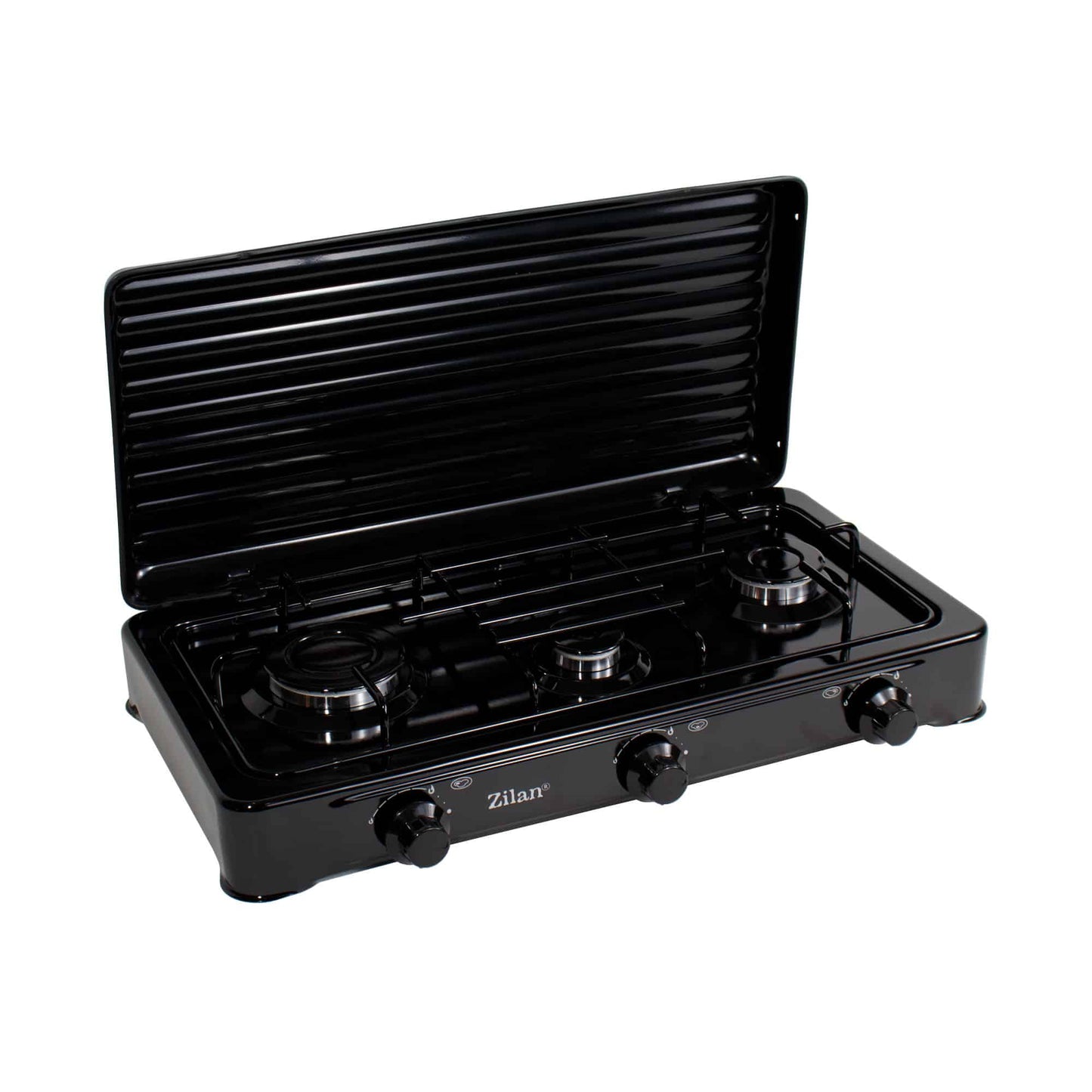 Aragaz 3 ochiuri, alimentare butelie, negru / ZLN 0032_2