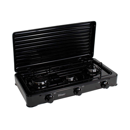 Aragaz 3 ochiuri, alimentare butelie, negru / ZLN 0032_2