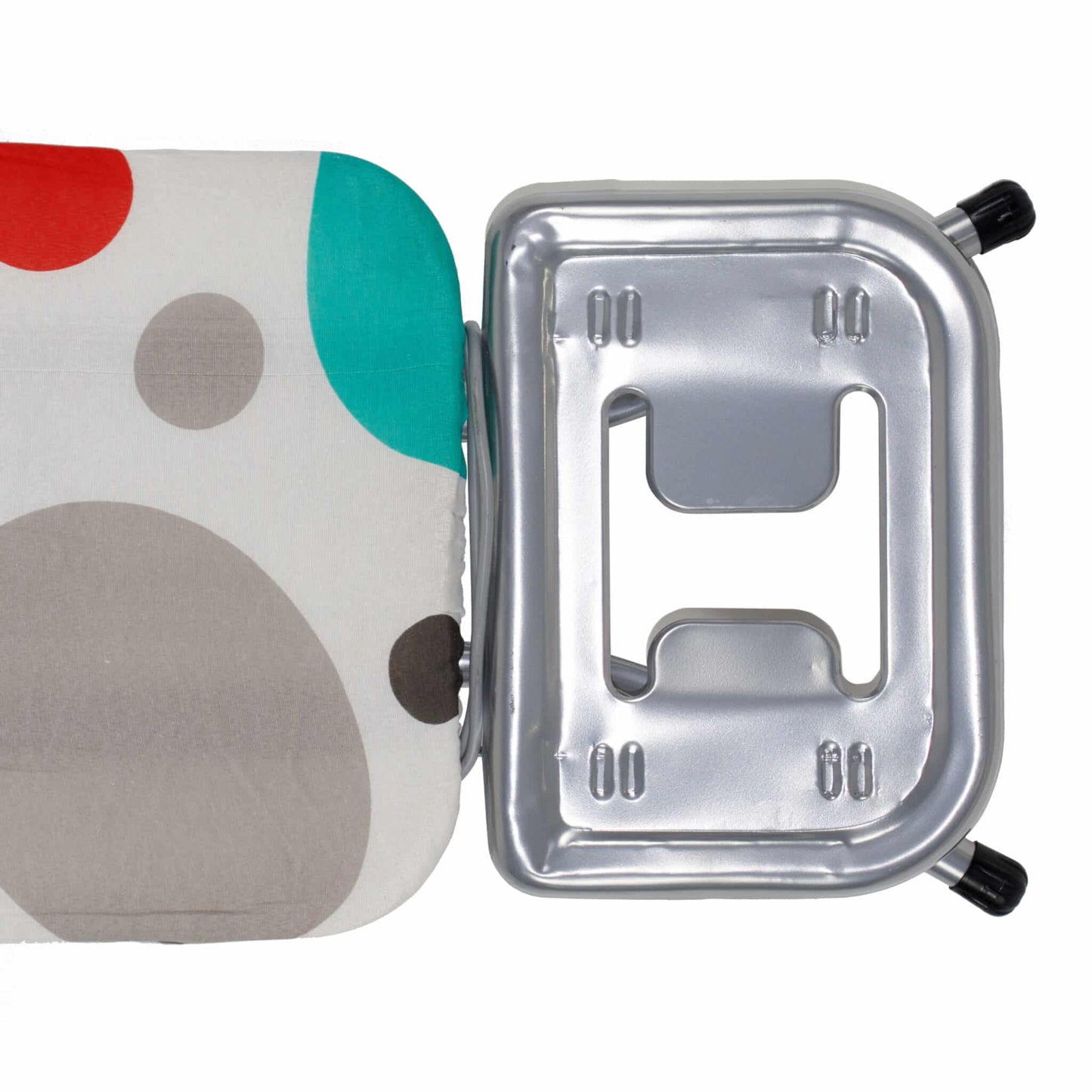 Masa de calcat cu cadru metalic si priza, arancione / ZLN 0742