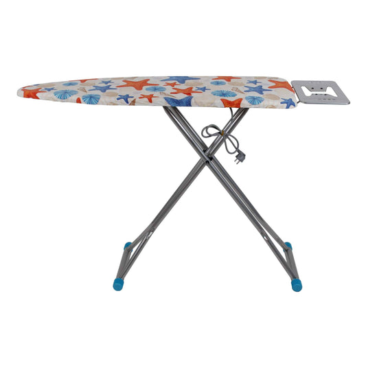 Masa de calcat cu cadru metalic si priza, grigio / ZLN 2043