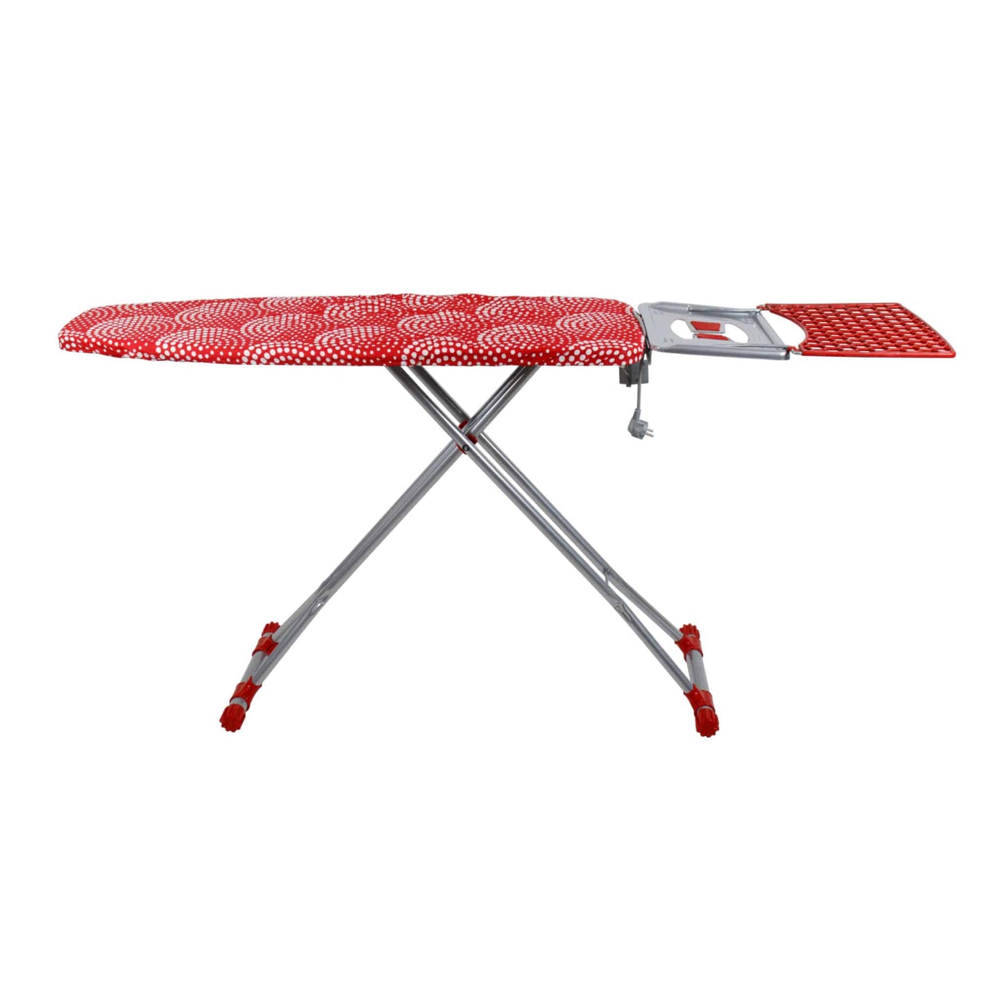 Masa de calcat cu cadru metalic si priza, argento / ZLN 3499