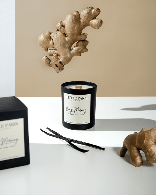 Lumânare parfumată Cosy Morning - Lemongrass • Ghimbir • Vanilie