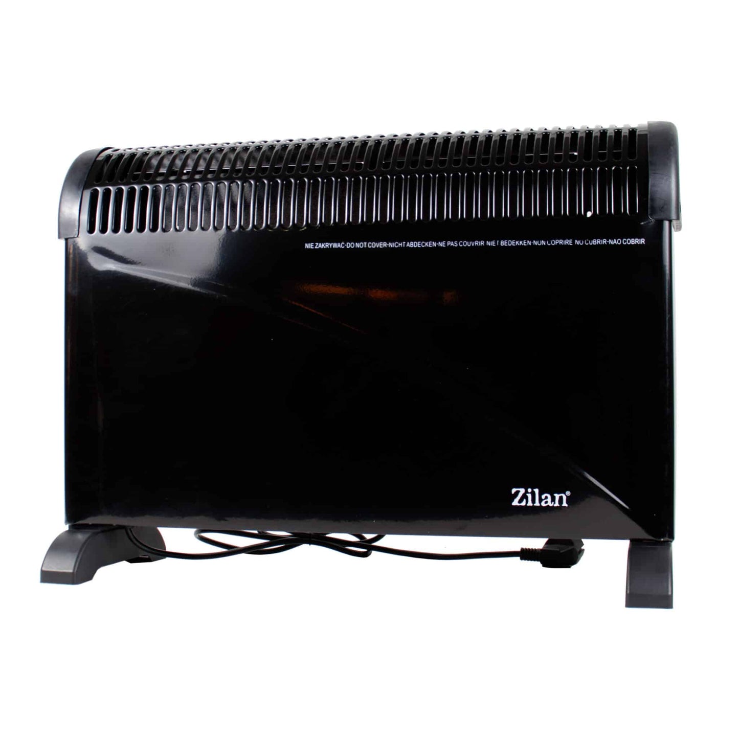 Convector electric podea 2000W, termostat reglabil 3 trepte, negru / ZLN 6843