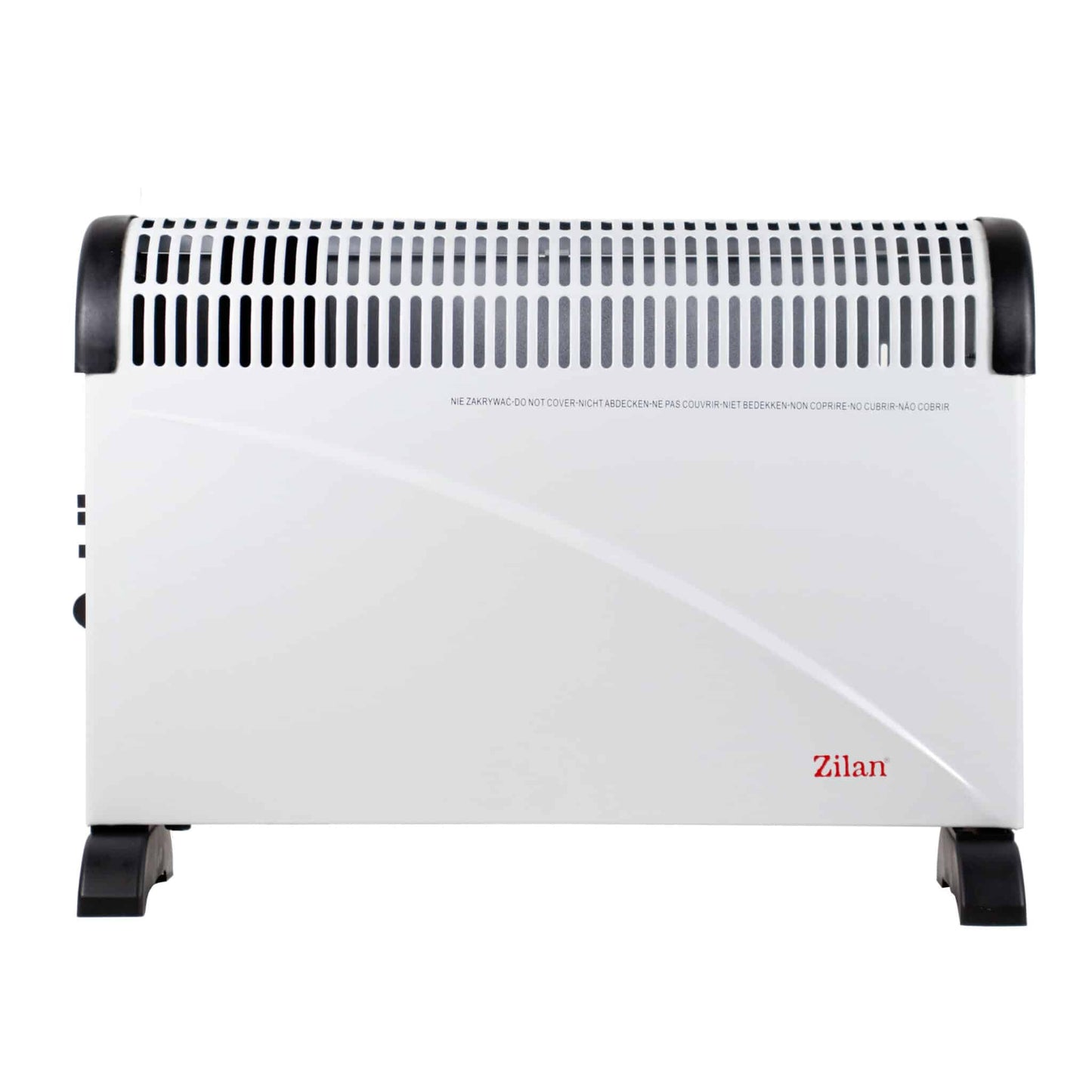Convector electric TURBO 2000W, Aeroterma, Termostat reglabil, Alb / ZLN 6850