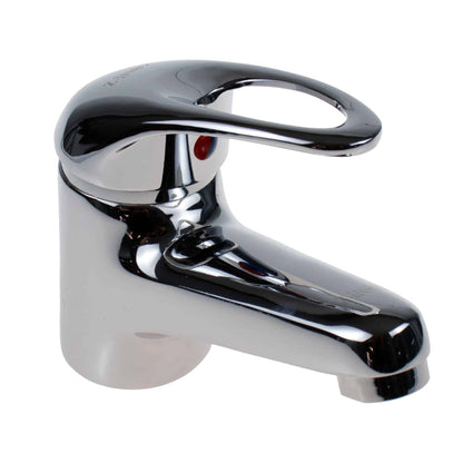 Baterie lavoar baie, inox, Zilan, monocomanda cu ventil, cartus ceramic 40 mm / ZLN 7727