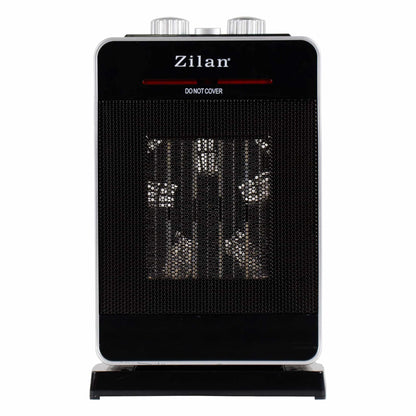 Aeroterma Ceramica, Putere 2000W, 2 trepte de reglare, Termostat reglabil, Functie oscilatie, Sistem siguranta impotriva rasturnarii si supraincalzirii / ZLN 3215