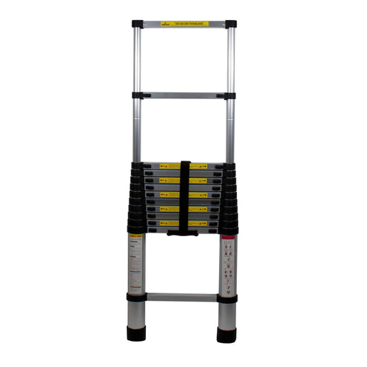 Scara telescopica de aluminiu, 1 tronson, 13 trepte, 3.8 m lungime / ZLN 3186