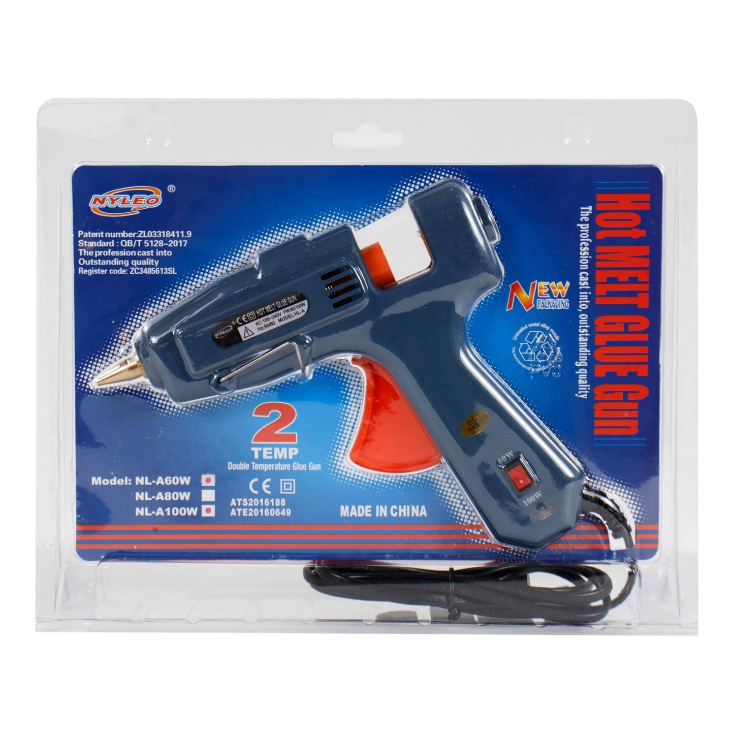 Pistol de lipit cu silicon cald, 60-100w / ZLN 2462