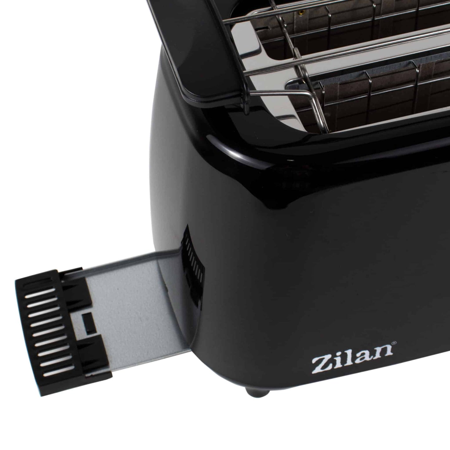 Prajitor de paine cu functie dezghetare, long slot, 4 felii, putere 1400 w, negru / ZLN 2713