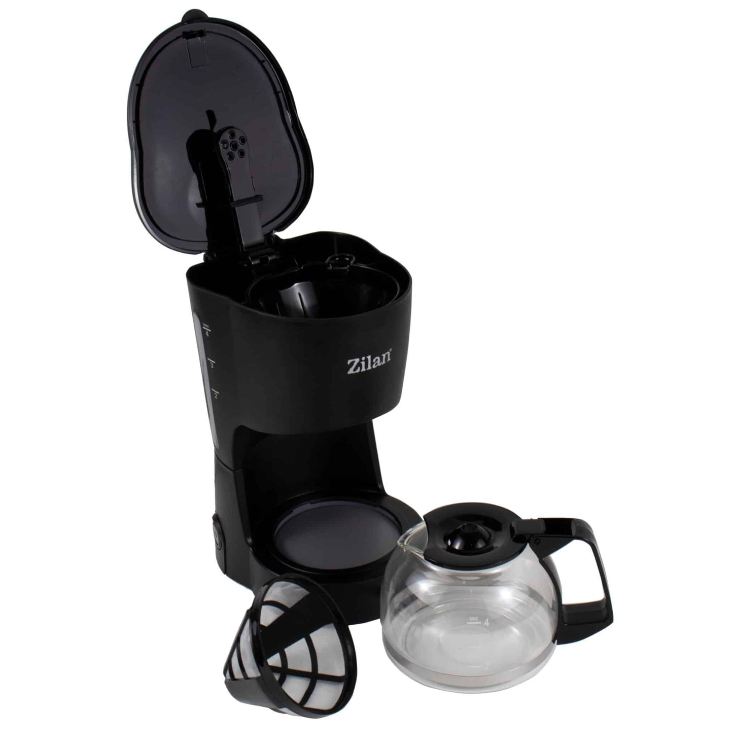 Cafetiera flitru ZIlan, 600W, Negru / ZLN 7887