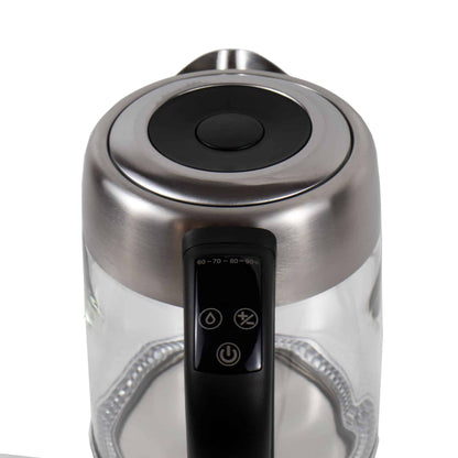 Cana fierbator electrica, Temperatura controlata digital, Iluminare apa led, capacitate 1.7L, putere 2200W / ZLN 3949