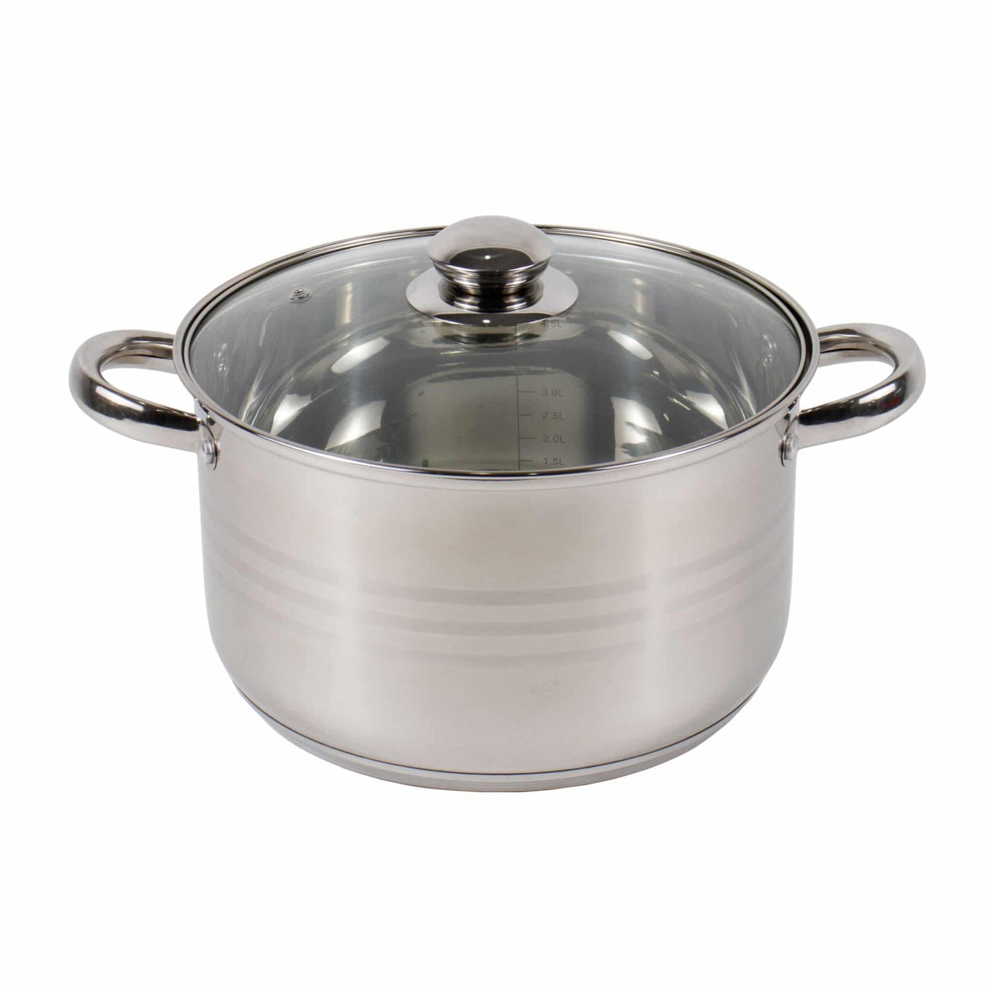 Cratita inox cu capac, diametru 25cm, capacitate 5.5L / ZLN 4069