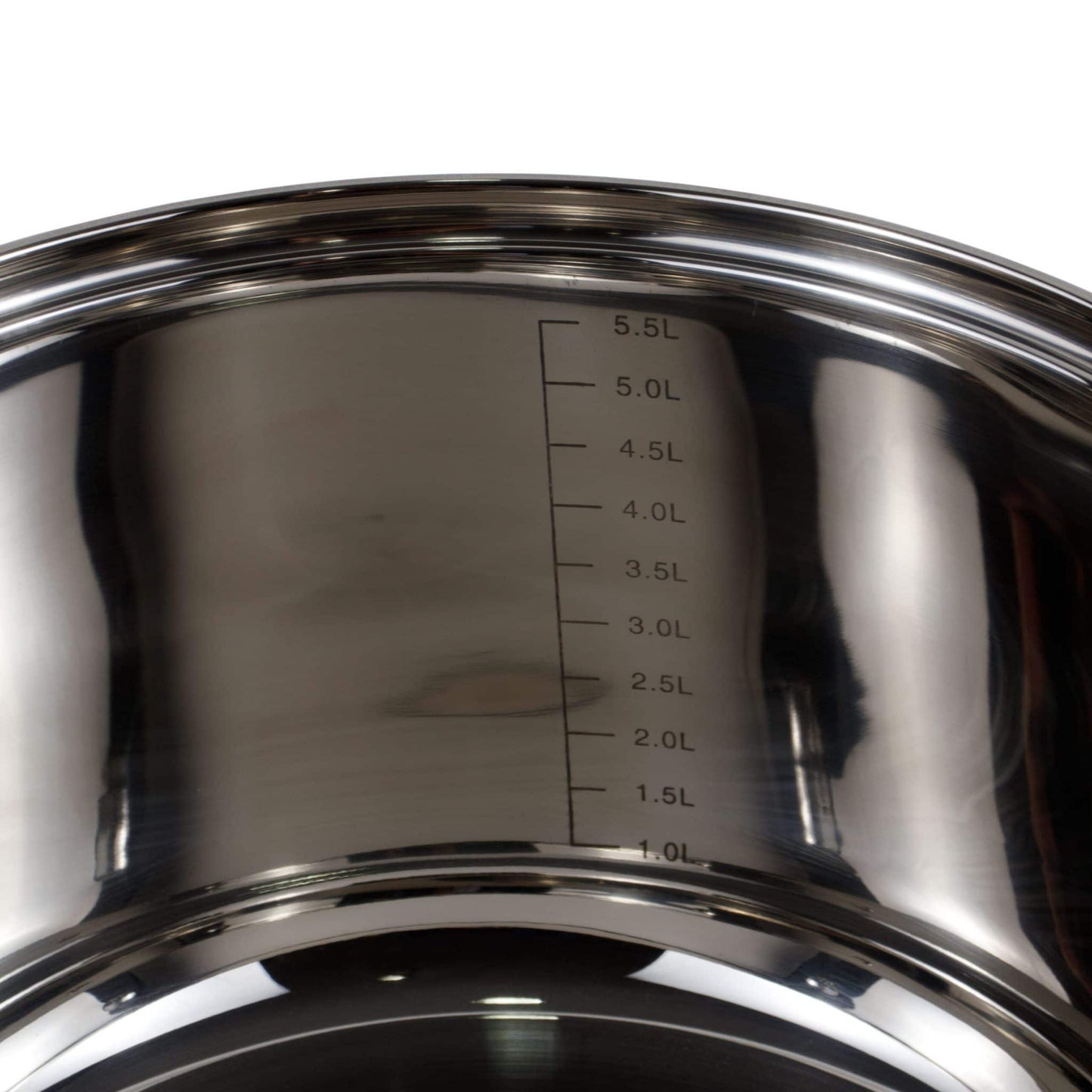 Cratita inox cu capac, diametru 25cm, capacitate 5.5L / ZLN 4069