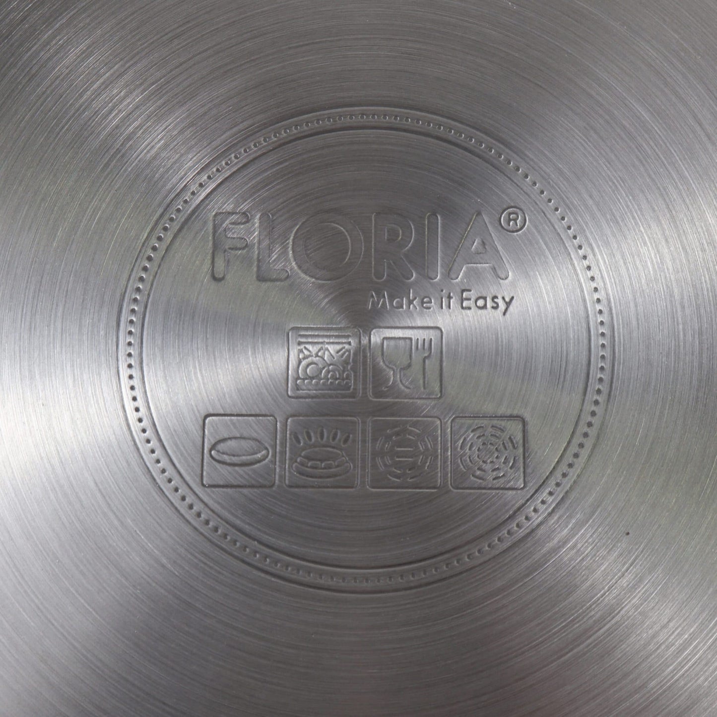 Cratita inox cu capac, diametru 25cm, capacitate 3L / ZLN 4106