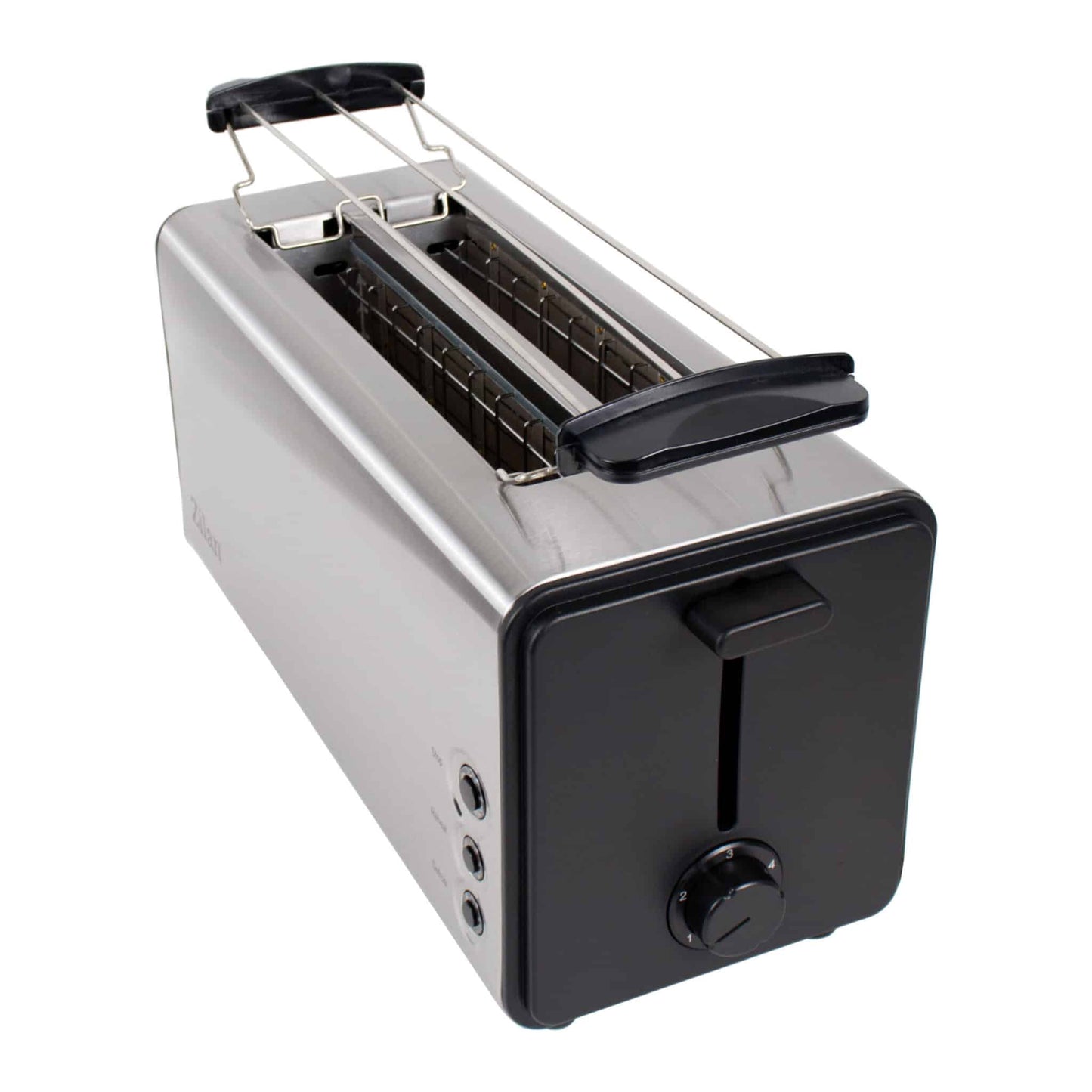 Prajitor de paine cu functie dezghetare, long slot, 4 felii, 1300 w, inox / ZLN 2720