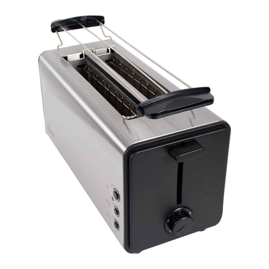 Prajitor de paine cu functie dezghetare, long slot, 4 felii, 1300 w, inox / ZLN 2720