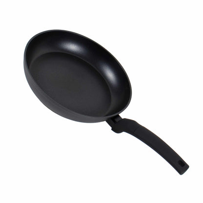 Set 7 piese din aluminiu cu strat neaderent compus din 3 oale cu manere +1 tigaie+ 3 capace sticla termorezistenta, inductie / ZLN 3277